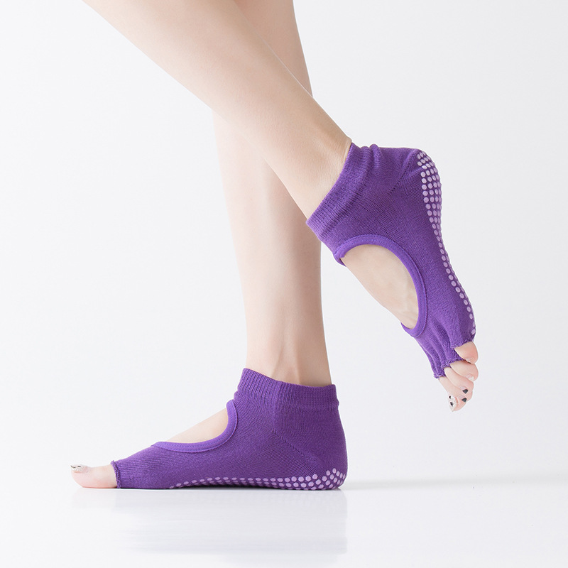 Pilates Yoga Ballet - Calcetines de Pilates para Mujer, de