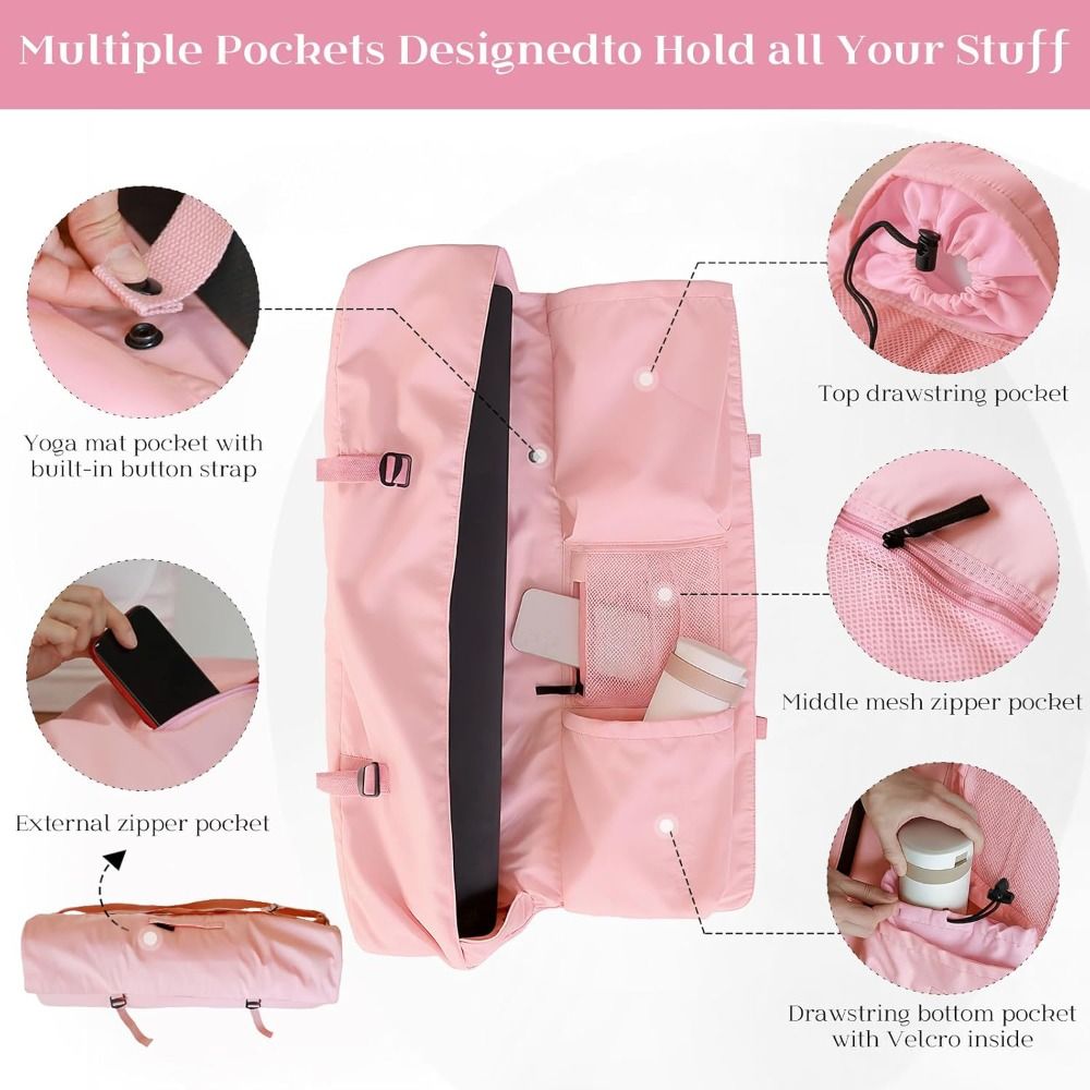 Yoga Mat Bag Carrier - Bolsa para Esterilla de Yoga Impermeable