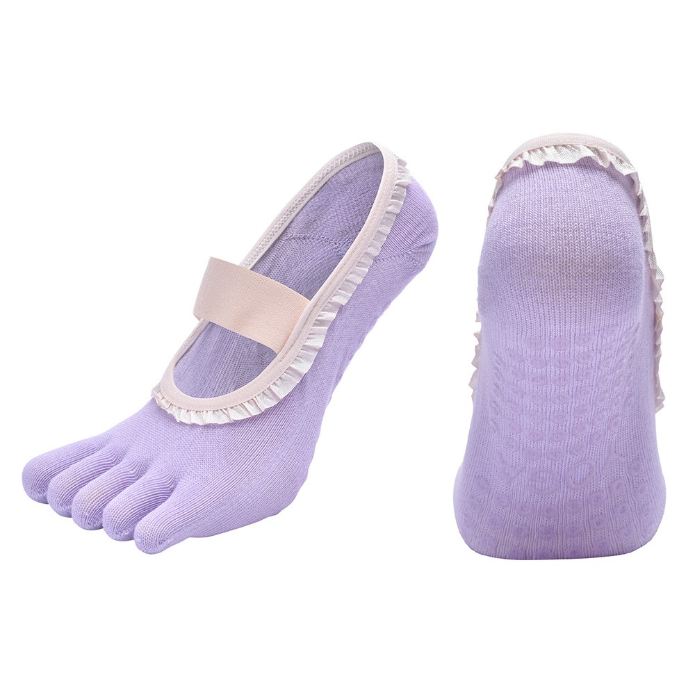 Pilates Yoga Classes - Calcetines de Yoga Antideslizantes Creativos, Transpirables,