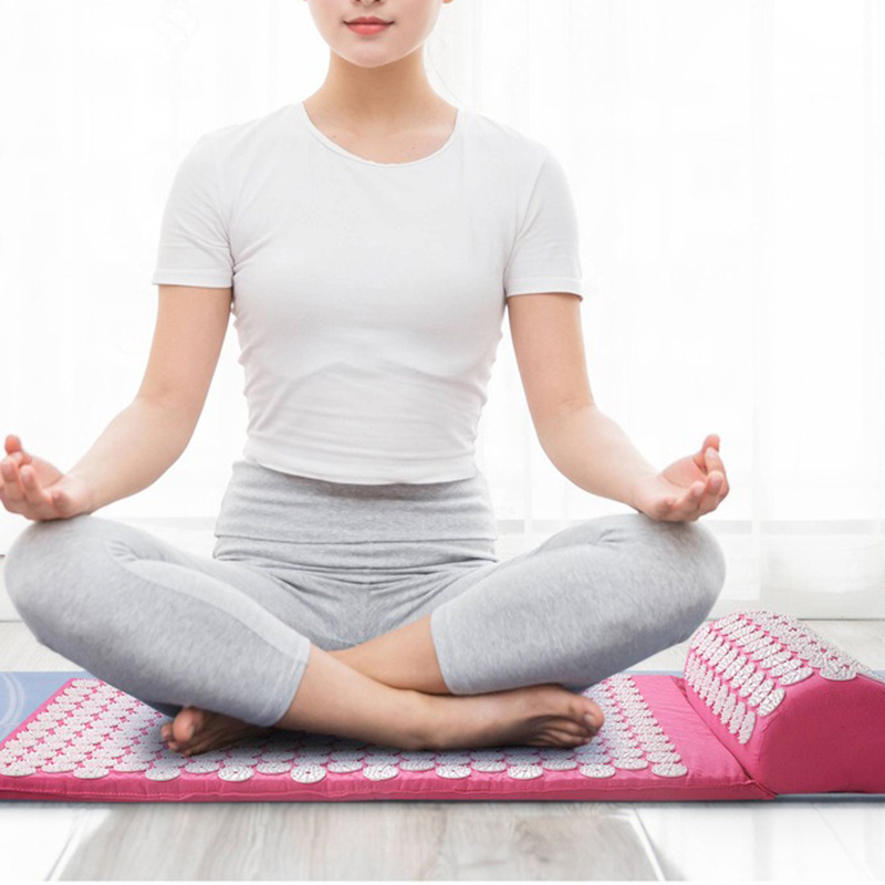 Mat Pilates Yoga - Alfombrilla de Acupresión Shakti con Agujas,