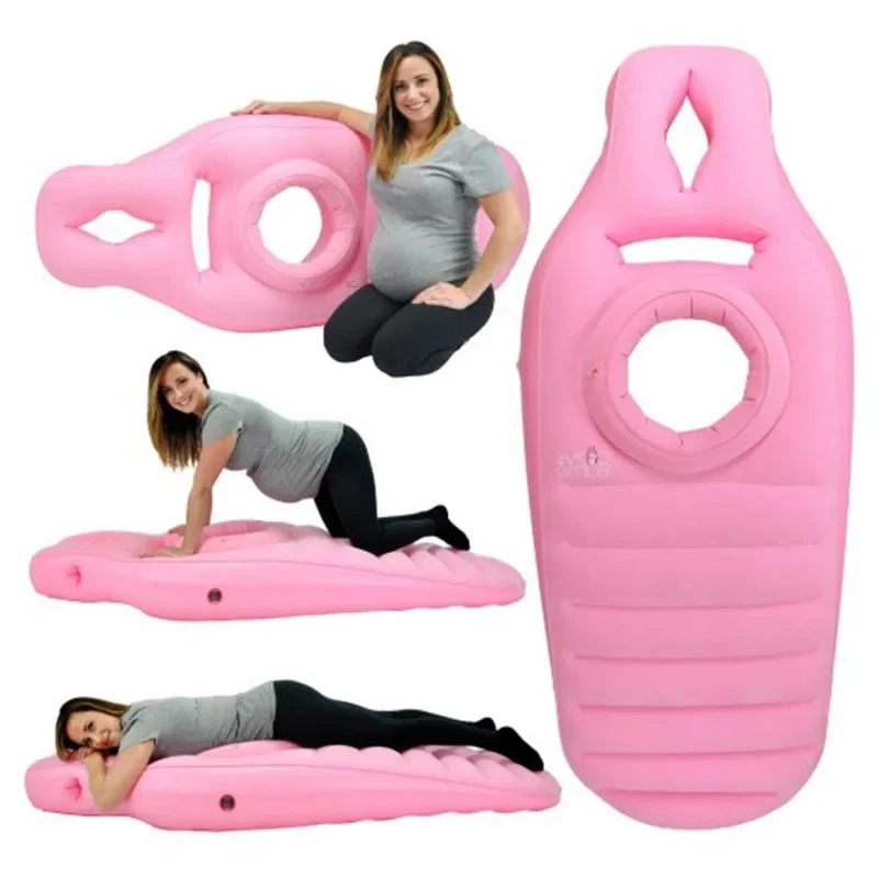 Mat Pilates Yoga - Almohada inflable para embarazo, estera de