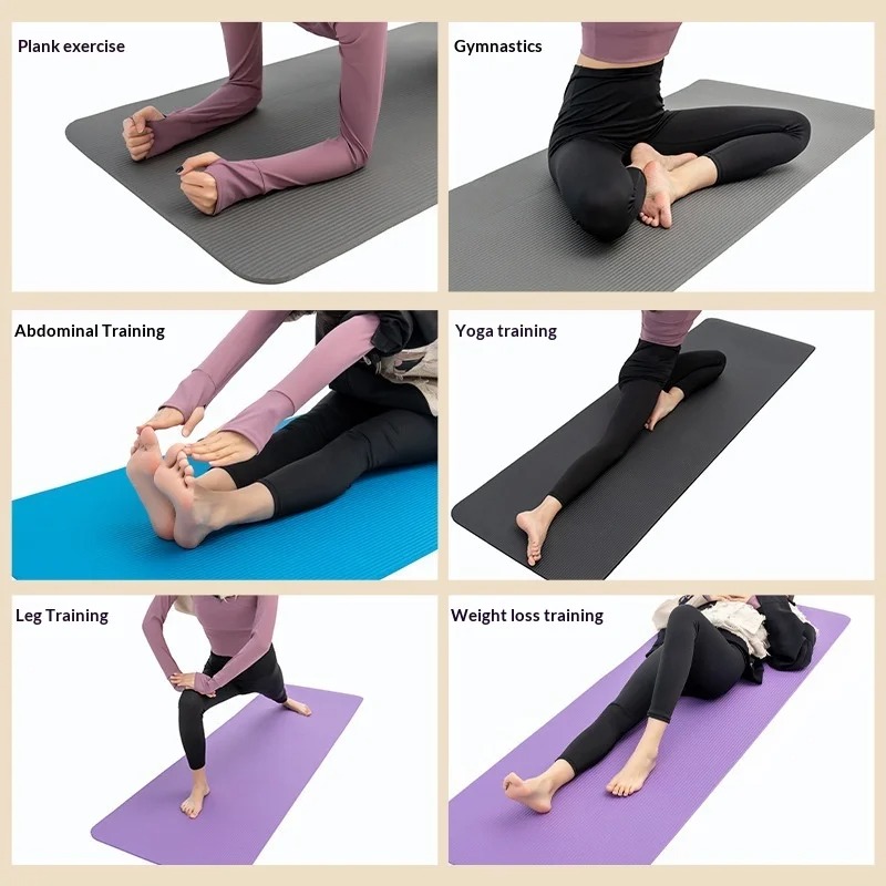 Tapete de Yoga Extra Grueso An - Mat Pilates Yoga reseña y precio