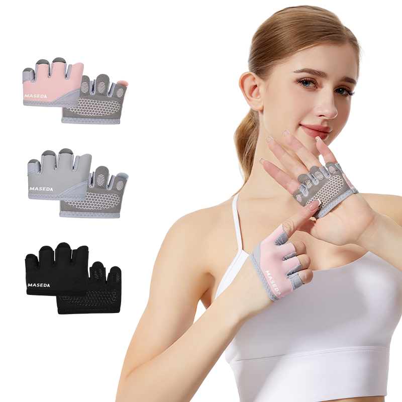 Par de Guantes Deportivos sin  - Pilates Yoga Aerial reseña y precio