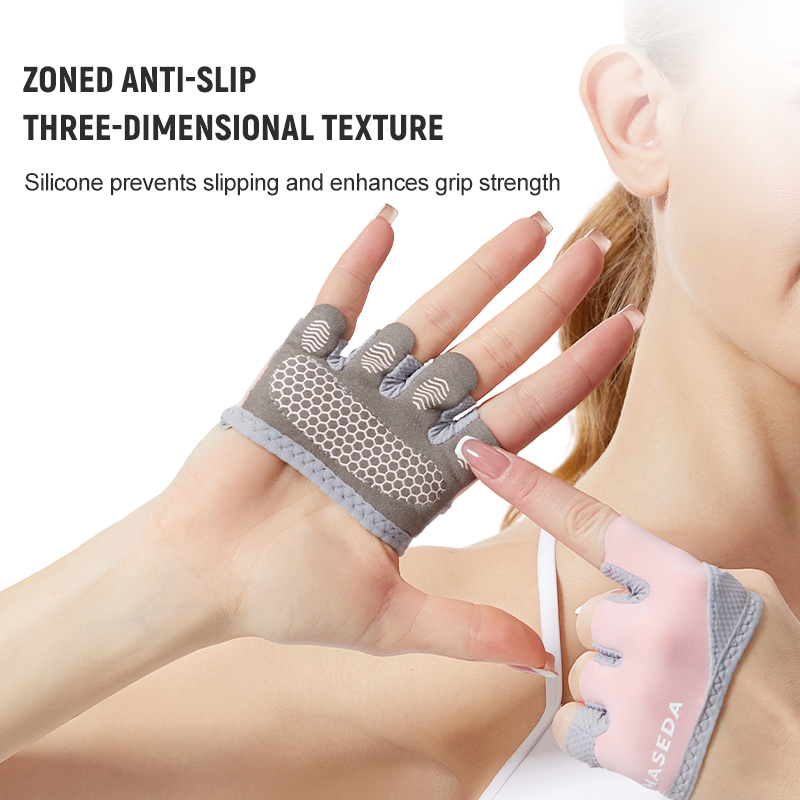 Par de Guantes Deportivos sin  - Pilates Yoga Aerial reseña y precio