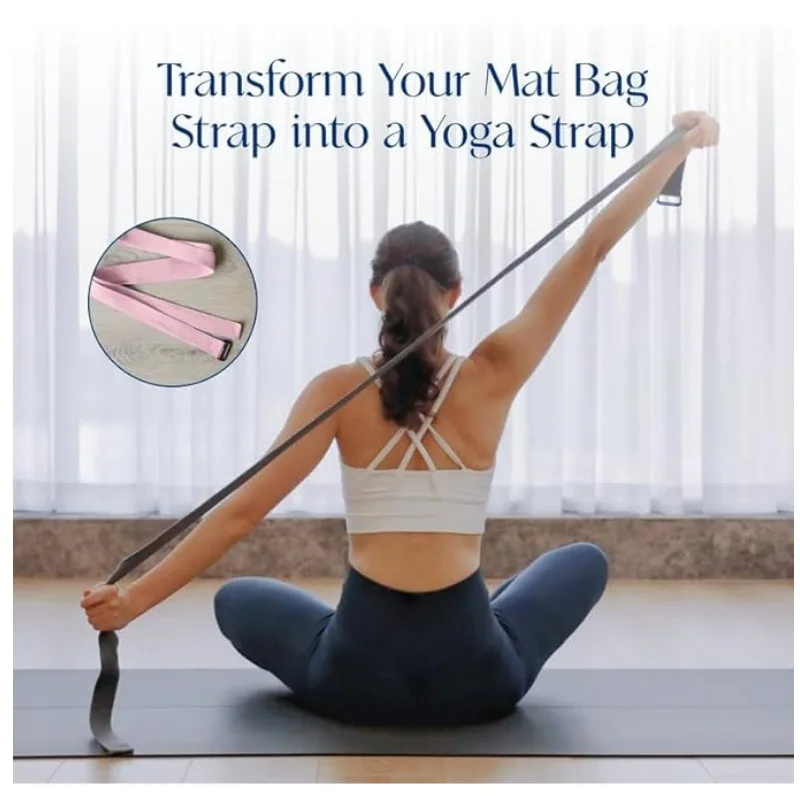 Bolsa para esterilla de Yoga c - Yoga Mat Bag Carrier reseña y precio
