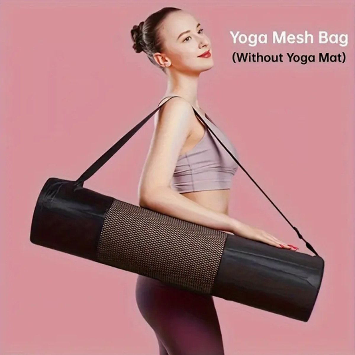 1 bolsa de malla transpirable  - Mat Pilates Yoga reseña y precio