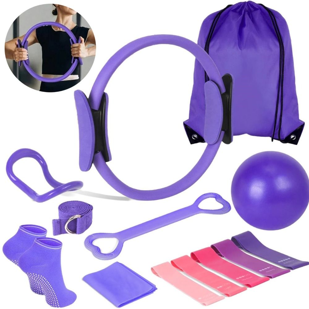 Juego de 13 Piezas de Pelotas  - Pilates Yoga For Weight Loss reseña y precio