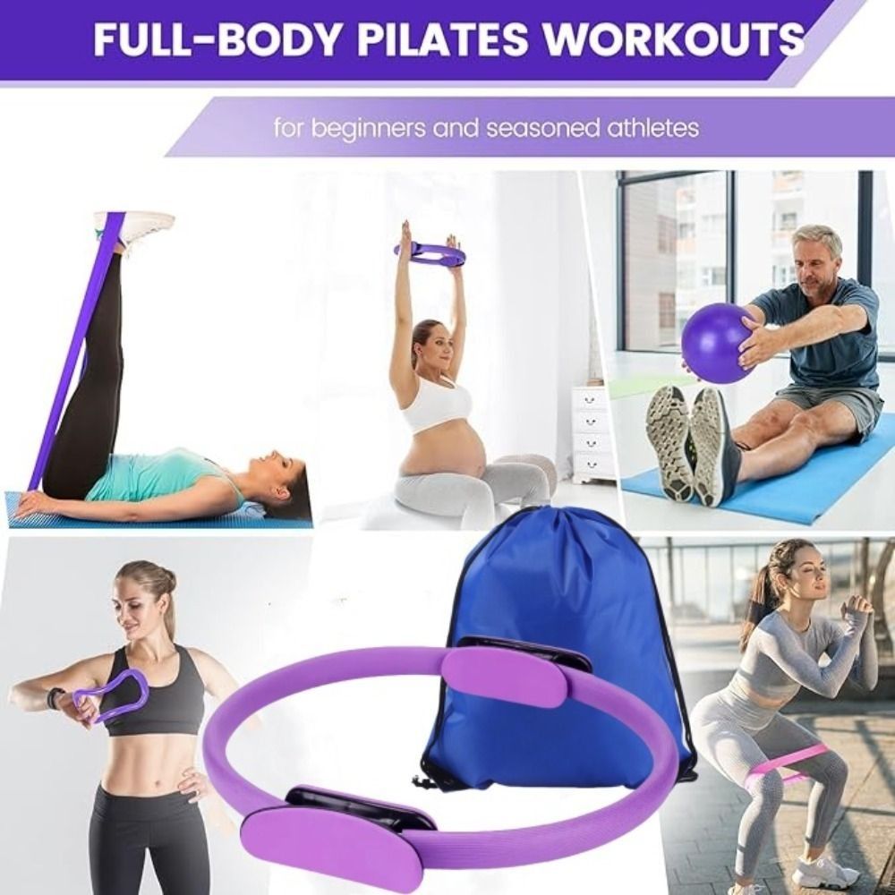Juego de 13 Piezas de Pelotas  - Pilates Yoga For Weight Loss reseña y precio