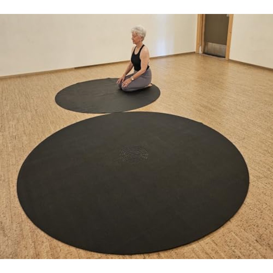 Tapete de Yoga Redondo Grande  - Pilates Yoga Taichi reseña y precio