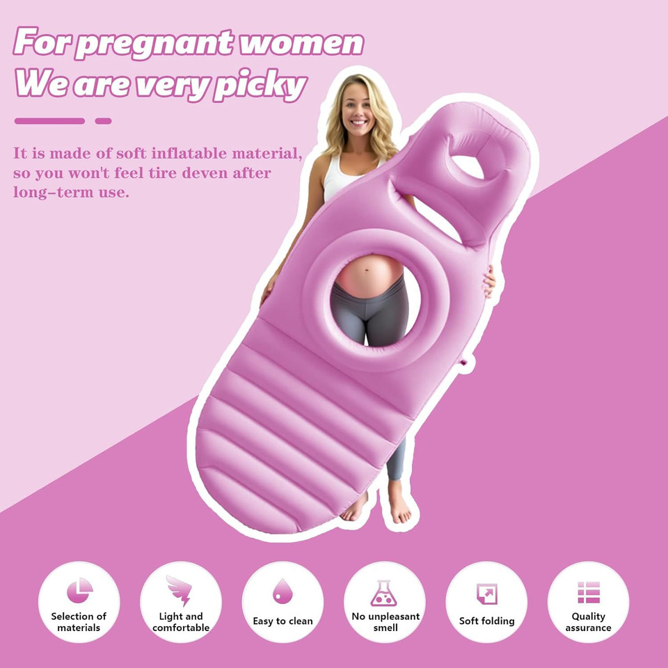 Almohada inflable para embaraz - Mat Pilates Yoga reseña y precio