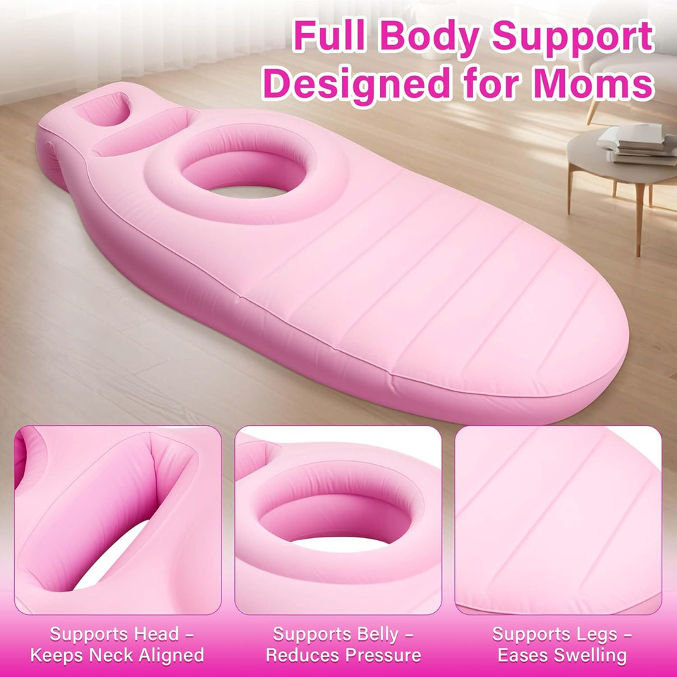 Almohada inflable para embaraz - Mat Pilates Yoga reseña y precio