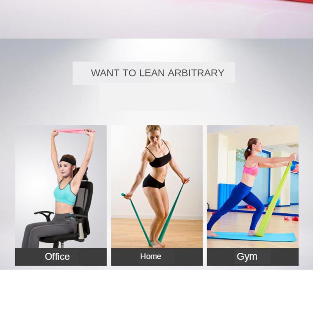 Bandas Elásticas de Resistenci - Pilates Yoga For Weight Loss reseña y precio