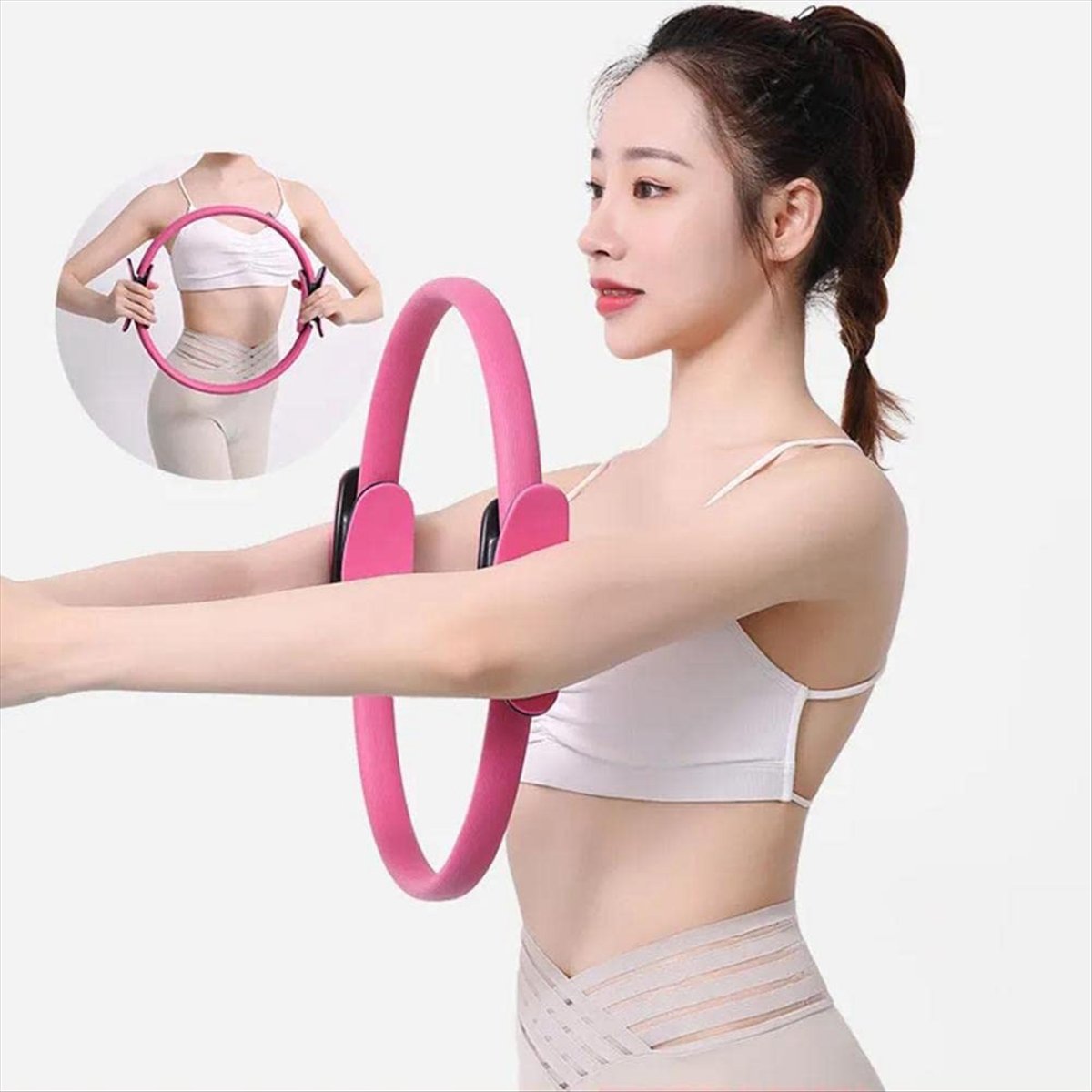 Aro de Pilates T34C para Escul - Pilates Yoga For Weight Loss reseña y precio