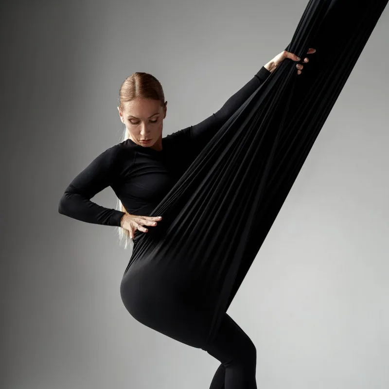 Hamaca de Yoga de tela elástic - Pilates Yoga Aerial reseña y precio