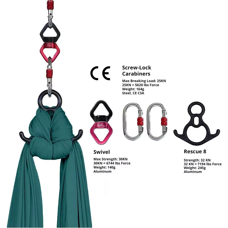 Hamaca de Yoga Aéreo Antigrave - Pilates Yoga Aerial reseña y precio